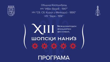Програма за 13 МФФ “Шопски наниз” – 2023 г.